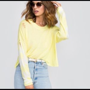 Wildfox XS Daisy Fields Powell Sweater